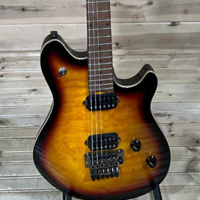 EVH Wolfgang WG Standard QM Electric Guitar Sunburst New image 2