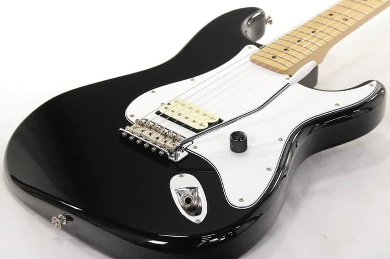 Fender Japan Stratocaster ST-STD 1H Maple/Black-Free Shipping