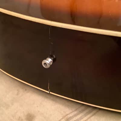 Epiphone FT-75  Seventy Five 1944 Sunburst Jumbo Flat-Top image 19