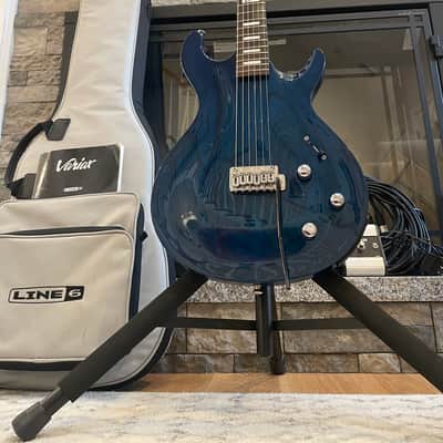 Line 6 Variax 700 2006 - Transparent Blue image 1