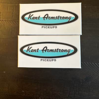 Kent Armstrong HP90BB and HP90HB P90 Pickup Set - Black image 3