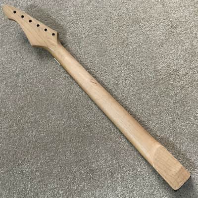 Black Maple Electric Guitar Neck, Rosewood Fingerboard 24 Frets image 2