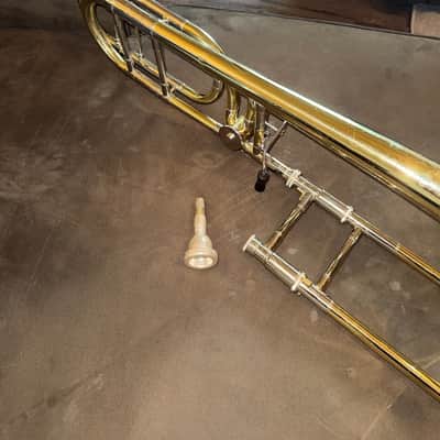 Andres Eastman by Shires ETB630 2015 - clear lacquered yellow brass finish image 9