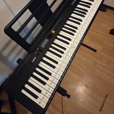 Casio Casiotone CT-S200 61-Key Portable Keyboard - Black (Like New) with Sheet Music Stand & Keyboard Stand - LOCAL PICKUP ONLY image 3