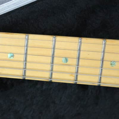 1998 Vintage Fender American Deluxe Stratocaster Crimson Transparent Red with Maple Fretboard Noiseless Pickups Strat USA 1990s image 4