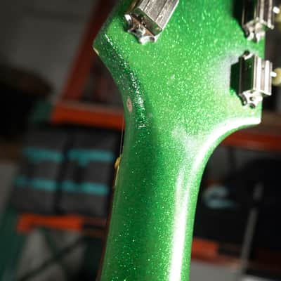 Greco Flying V 1978 - Green Sparkle image 11