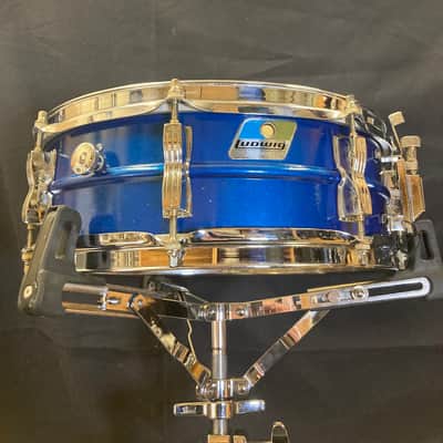 Ludwig - 5x14" Acrolite Snare Drum 1976–1978 - Blue image 1