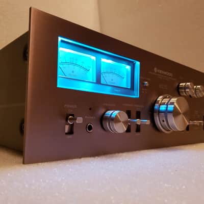 Fully Restored Kenwood KA-9800 (KA-8300 Variant) 80WPC Stereo Integrated Amplifier - Cool/Unique Blackface Kenwood, International Voltage Options, Amazing Performance! image 7
