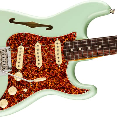 FENDER - American Professional II Stratocaster Thinline  Rosewood Fingerboard  Transparent Surf Green - 0171010735 image 4