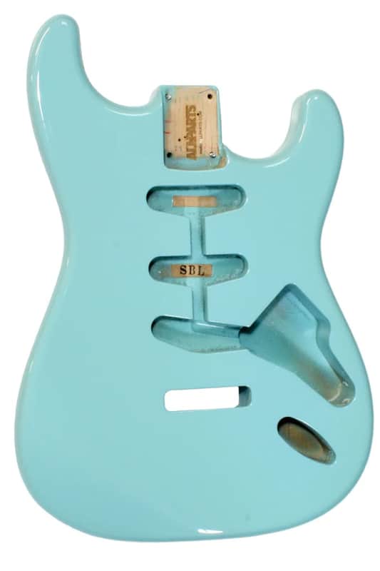 Allparts SBF-SB Sonic Blue Finished Replacement Body for Stratocaster® image 1