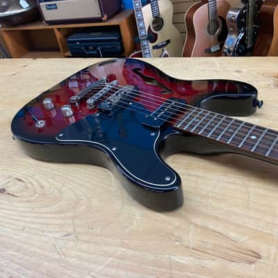 Fender TC-90 Double Cutaway Thinline Seymour Duncan P90- Trans Red Burst image 5