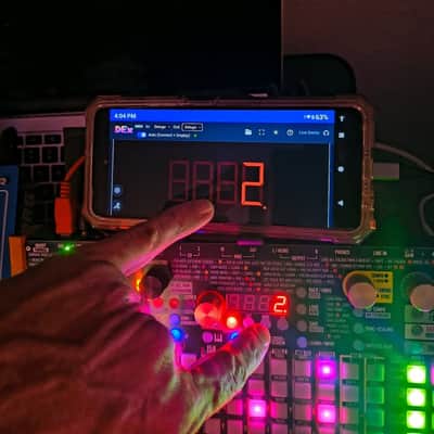Synthstrom Deluge w/ DECKSAVER and OVERLAY and LOADED UP SD CARD Groovebox SYNTH image 7