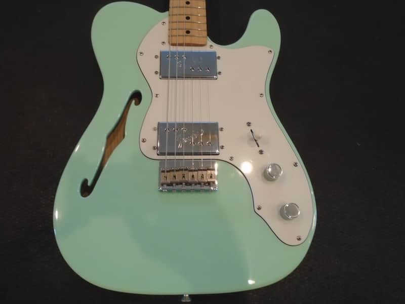 Fender ‘72 Thinline Telecaster Surf Green MIM 2002