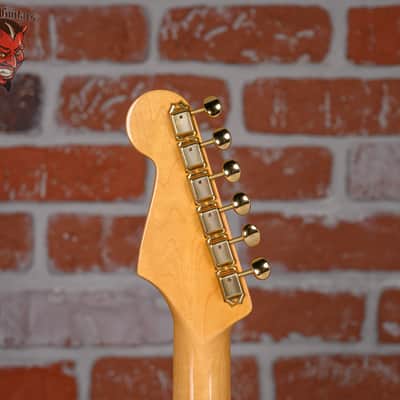Fender American Vintage Limited Edition 1957 Commemorative Stratocaster White Blonde 2007 w/OHSC image 10