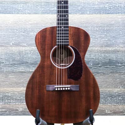 Guild M-20 Natural African Mahogany Guild USA Concert Acoustic Guitar w/Case image 1