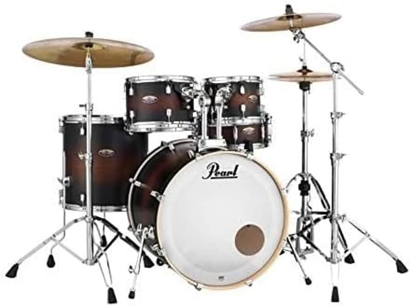 Pearl Decade Maple 5-Piece Shell Pack - Satin Brown Burst (DMP905P/C260) image 1