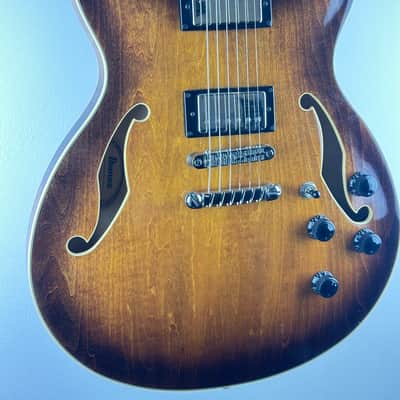 Ibanez AS73-TBC Artcore 2016 Tobacco Brown Burst Semi-Hollow Electric Guitar image 3