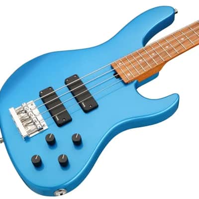 Sadowsky MetroExpress 24-Fret Modern Bass, Morado Fingerboard, 4-String - Solid Ocean Blue Metallic High Polish image 1
