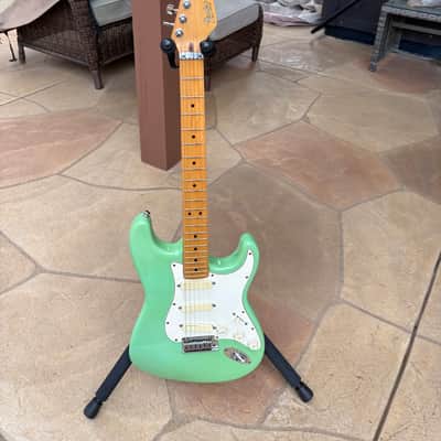 Fender Strat Plus with Maple Fretboard 1987 - 1988 - Surf Green image 2