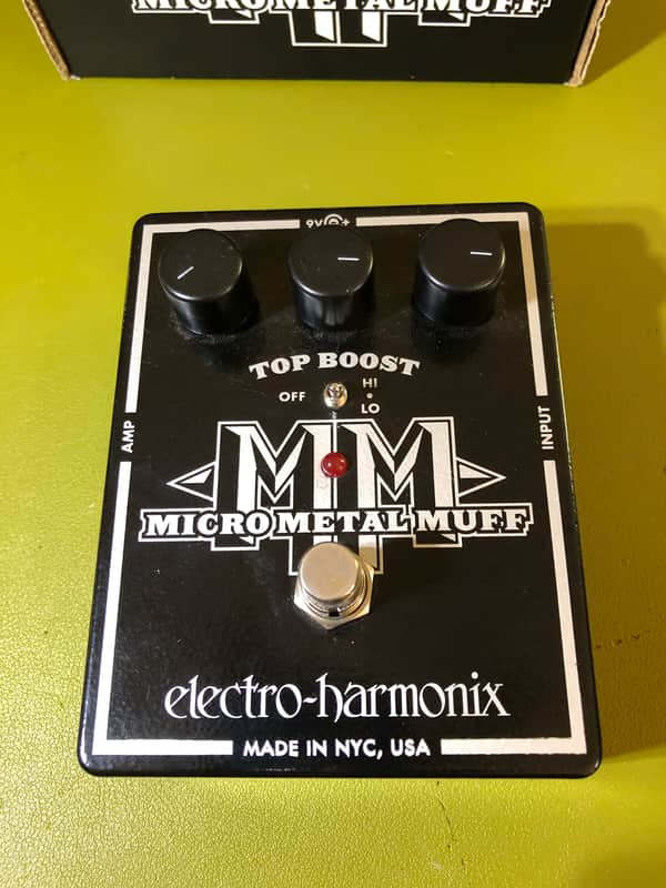 Electro-Harmonix Micro Metal Muff Distortion with Top Boost 2010 image 1
