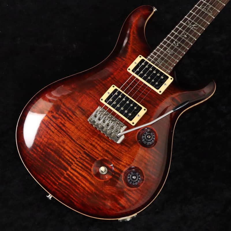 PRS 2011 Custom 24 Fire Red Burst Standard Neck