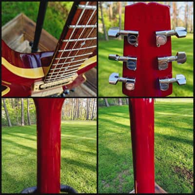 Hamer Sunburst 1992 - Flame Maple Top – Cherry Wine Burst image 20