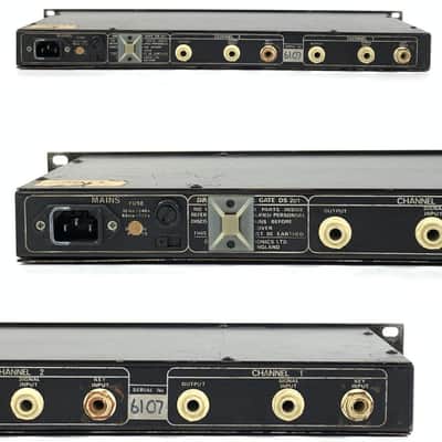 Drawmer DS201 Dual Gate 1984 - Present - Black TGHM #2 image 6