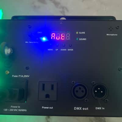 Chauvet Mini Kinta DMX 3W LED Derby Effect Light Black image 4
