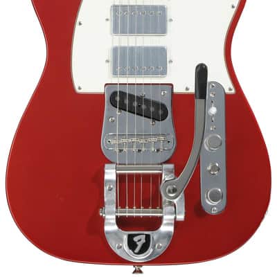 Fender Stories Collection Mike Campbell Red Dog Telecaster Electric Guitar - Red Dog Red image 2