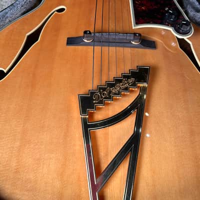 D'Angelico Excel EXL-1 Hollow Body Archtop with Rosewood Fretboard 2010s - Natural-Tint image 2