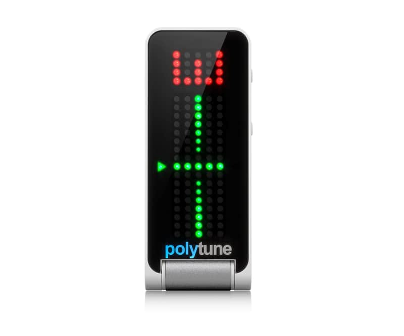TC Electronic POLYTUNE CLIP Clip-On Tuner with 3 modes 108 LED Matrix Display for Ultimate Tuning Performance Bild 1