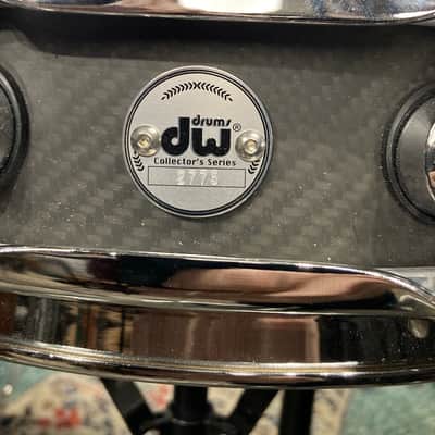 DW - 3.14x14" Collector’s Series "Pi" (Carbon Fiber) Piccolo Snare image 2
