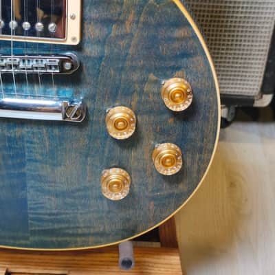 Gibson Les Paul Traditional 2014 Ocean Blue image 11