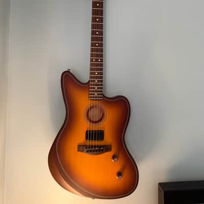 Fender Acoustasonic Standard Jazzmaster 2025 - Present - Honey Burst image 2