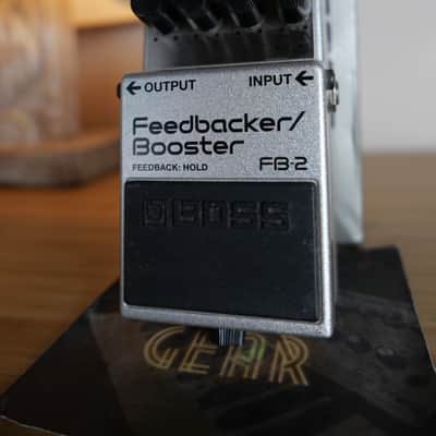 Boss FB-2 Feedbacker/Booster - Silver image 2