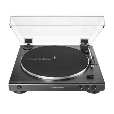 Audio-Technica AT-LP60XBT-BK Fully Automatic Wireless Belt-Drive Turntable, Black image 2
