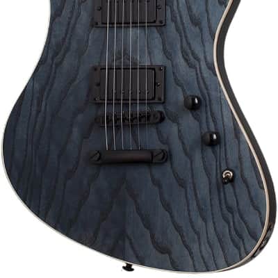 Schecter Avenger Standard Electric Guitar. Charcoal Satin image 2