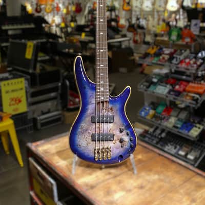 Ibanez SR2600-CBB Premium Soundgear 2018 - Present - Cerulean Blue Burst image 2