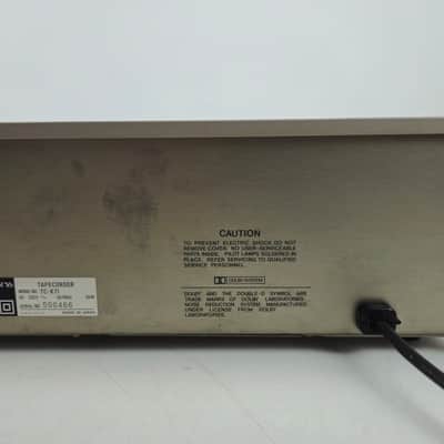 Sony - TC-K71 - Stereo 3 Head Cassette Deck image 8