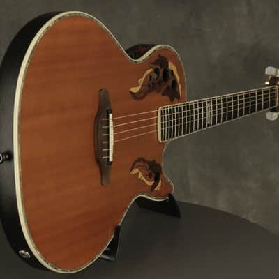 rare 1996 Ovation Viper EA68-7LTD Natural 30th Anniversary image 15