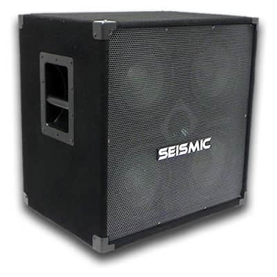 Pair of SEISMIC AUDIO 4x8 Bass Guitar Speaker Cabinets 300 Watts Each NEW image 3