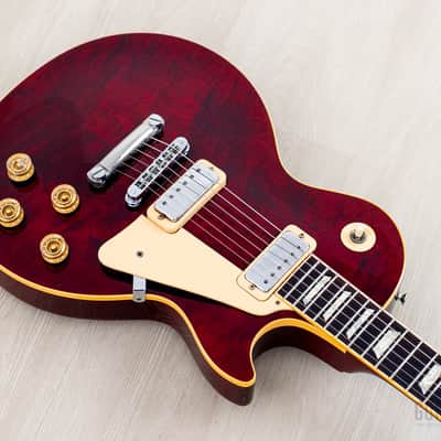 2000 Gibson Les Paul Deluxe 30th Anniversary Limited Edition Figured Top Wine Red w/ Case image 8
