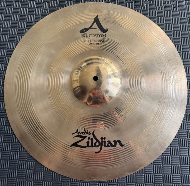 Zildjian 20" A Custom Rezo Crash Cymbal 2008 - 2017 - Brilliant image 1