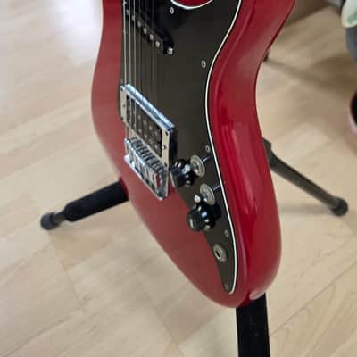 1981 Fender LEAD I Ash Body Light Relic Wine Red Transparent American Vintage 80s Custom Seymour Duncan JB Humbucker Single HS Hardtail USA '54 1954 Stratocaster headstock II Deluxe Case image 16