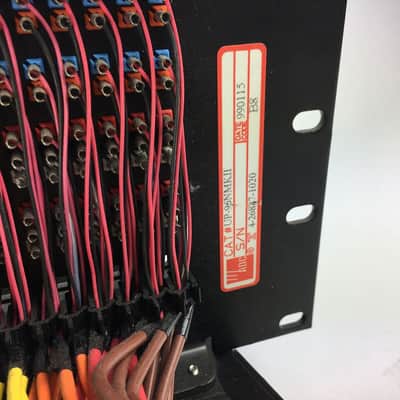 ADC 96 Bantam TT patchbay connected to ADC UP-96NMKII PPC RACKMOUNT PATCHBAY image 11