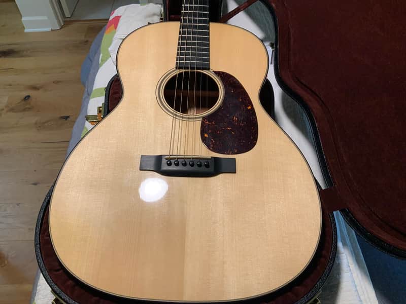 Martin Custom 0000-18S 12-fret Sinker 2016 - Natural top image 1