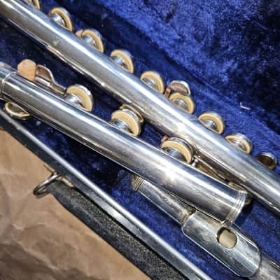 Armstrong 103 B-Foot Open-Hole Flute, with Case. USA. Very Good Condition image 7