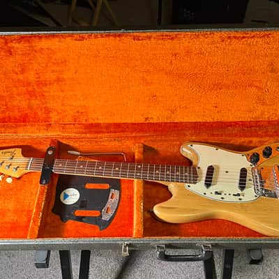 Fender Mustang Guitar 1965, Refinished image 19