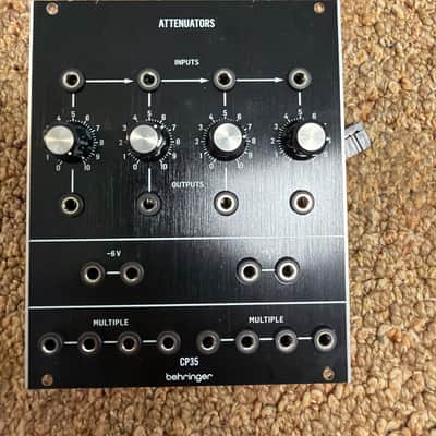 Behringer CP35 Attenuators Eurorack Synthesizer Module 2020 - Present - Black image 1