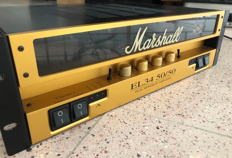 Marshall EL34 50/50 Dual mono power amp image 1